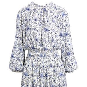 Splendid x Cella Jane Printed Smock Waist Romper